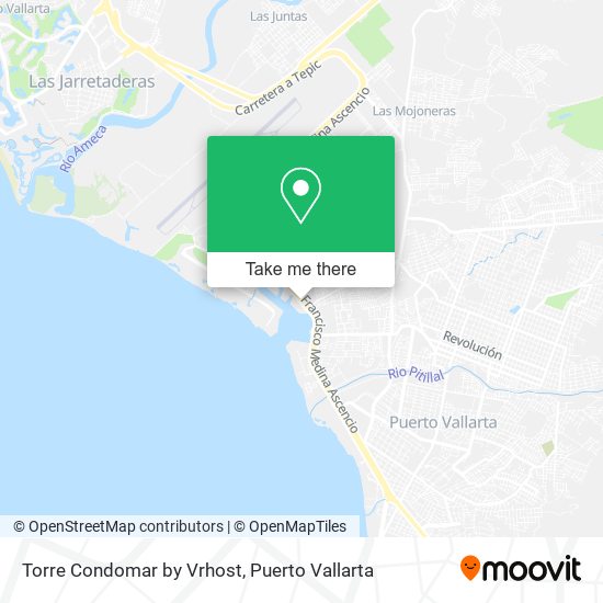 Torre Condomar by Vrhost map