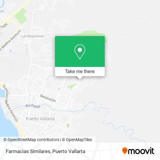 Mapa de Farmacias Similares