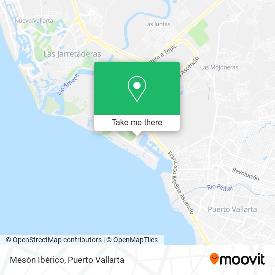 Mesón Ibérico map