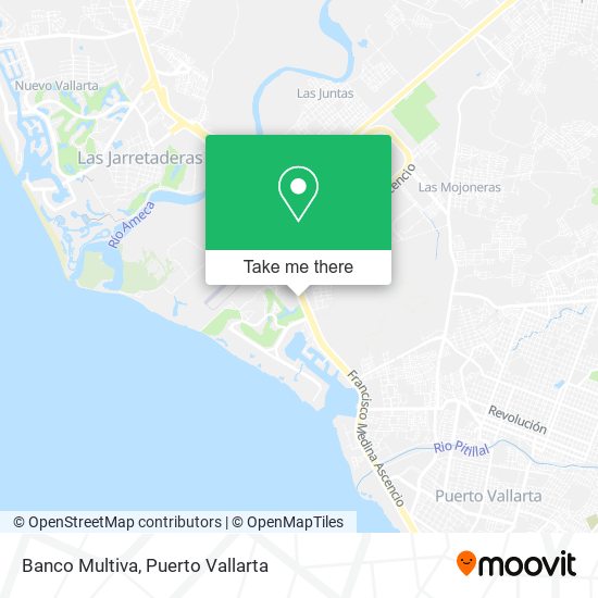 Mapa de Banco Multiva