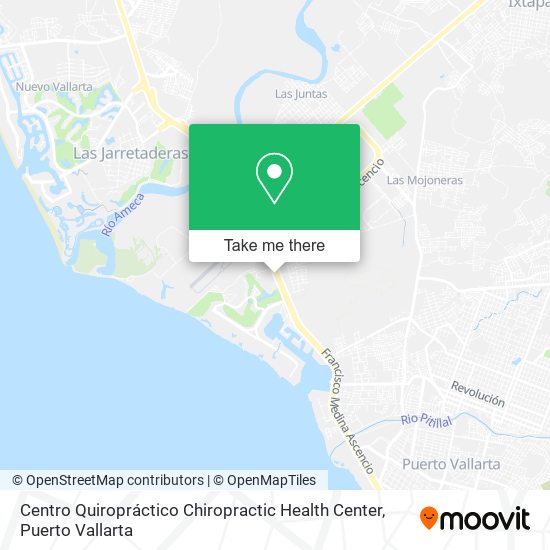 Mapa de Centro Quiropráctico Chiropractic Health Center
