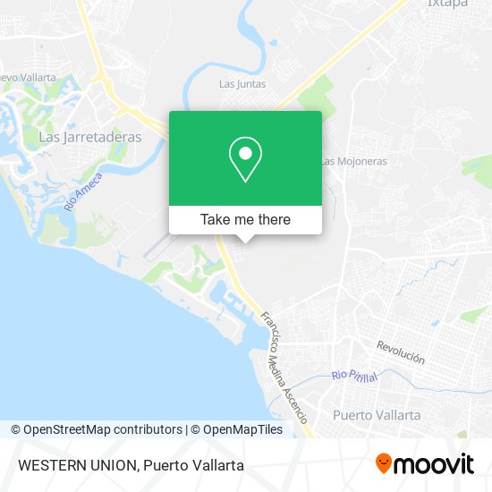 Mapa de WESTERN UNION