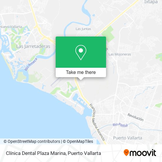 Mapa de Clínica Dental Plaza Marina