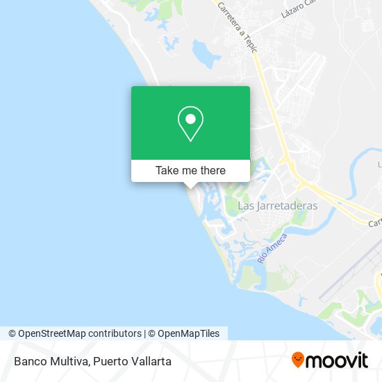 Banco Multiva map