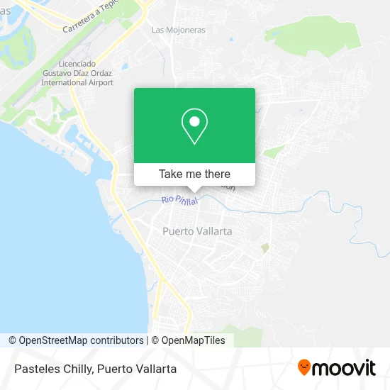 Pasteles Chilly map