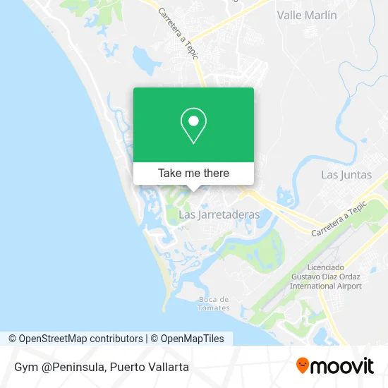 Gym @Peninsula map