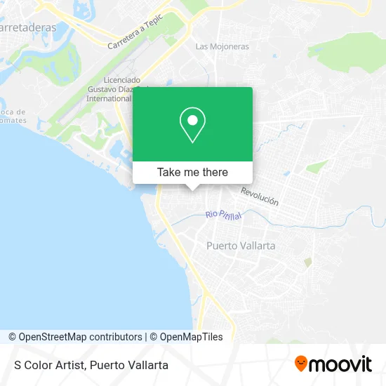 S Color Artist map
