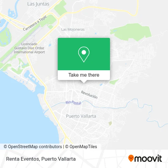 Renta Eventos map
