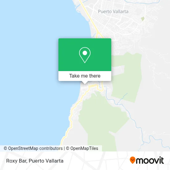 Roxy Bar map