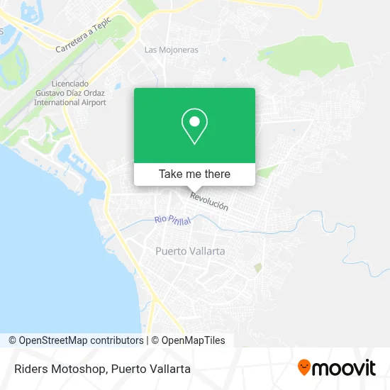 Riders Motoshop map
