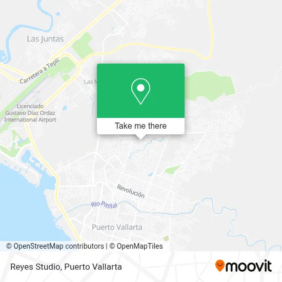 Reyes Studio map