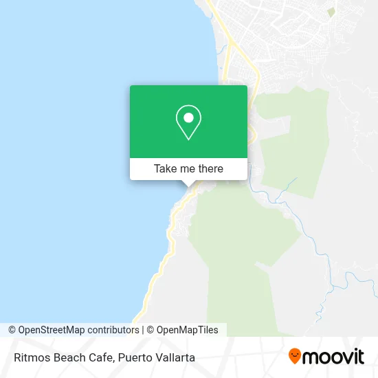 Ritmos Beach Cafe map