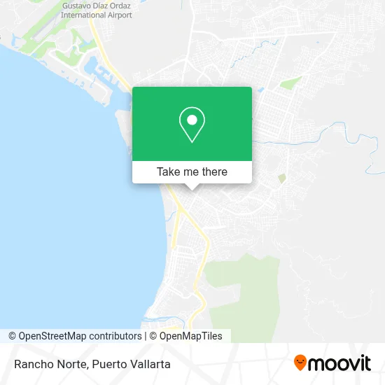 Rancho Norte map