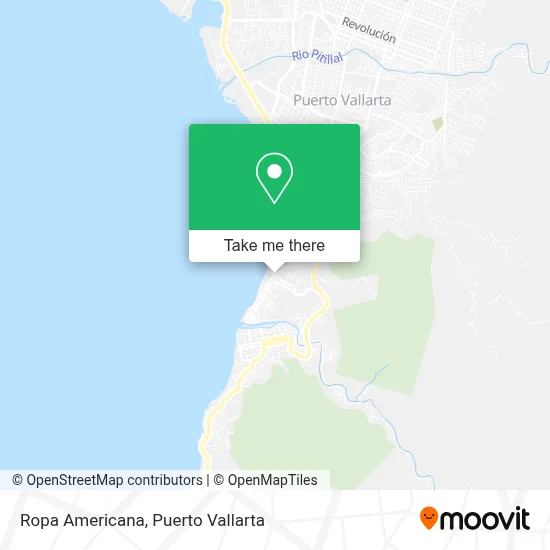 Ropa Americana map