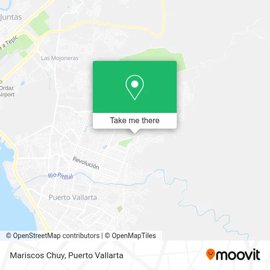 Mariscos Chuy map