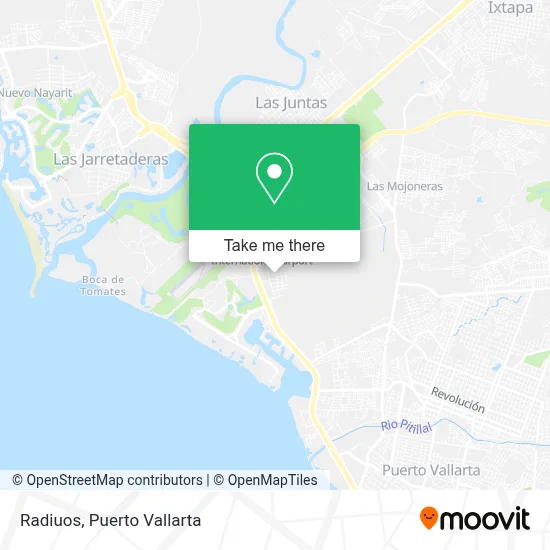 Radiuos map