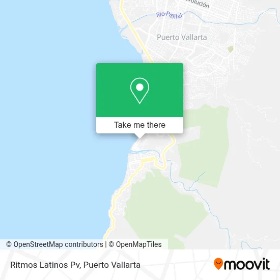 Ritmos Latinos Pv map