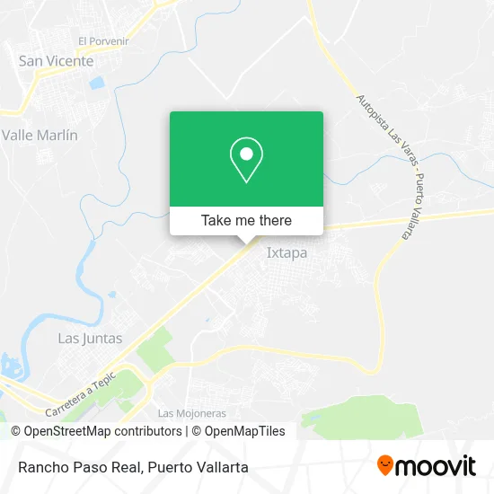 Rancho Paso Real map