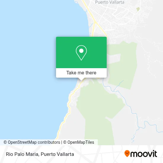 Rio Palo Maria map