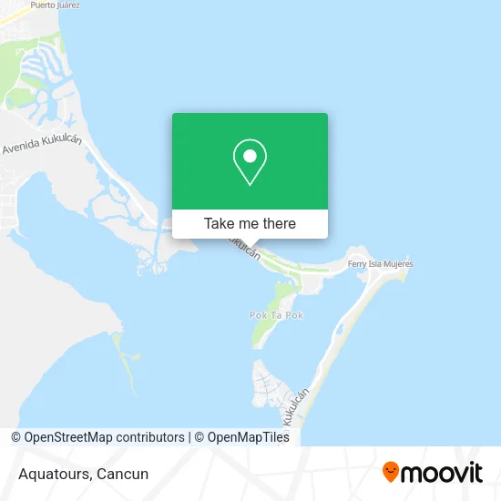 Aquatours map