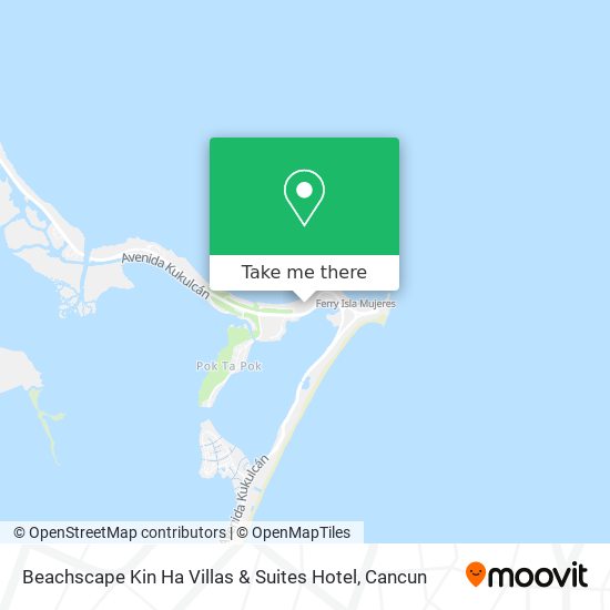 How to get to Beachscape Kin Ha Villas & Suites Hotel in Benito Juárez by  Bus?