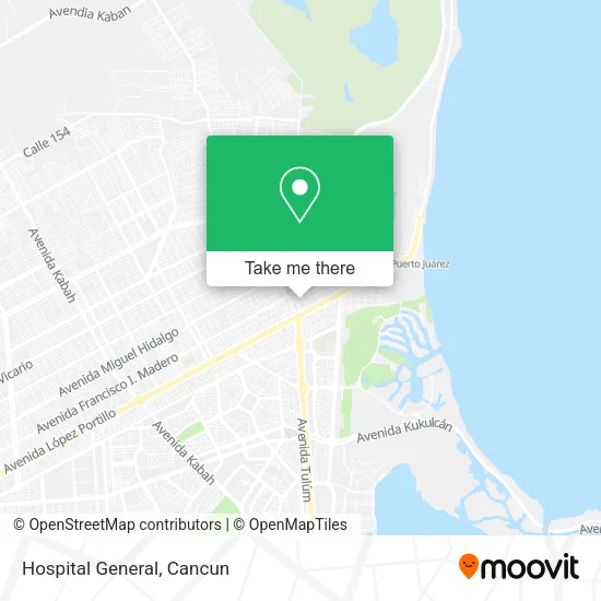 Hospital General map