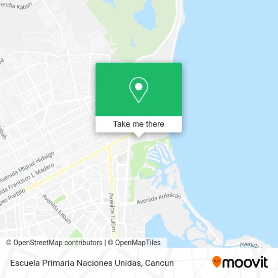 Escuela Primaria Naciones Unidas map