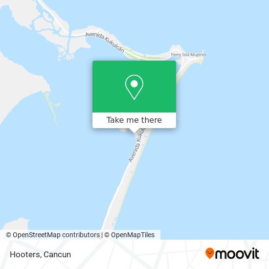 Hooters map