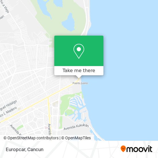 Europcar map