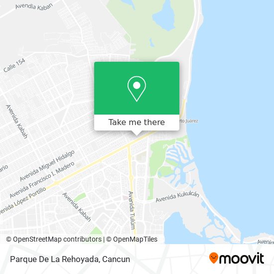 Mapa de Parque De La Rehoyada