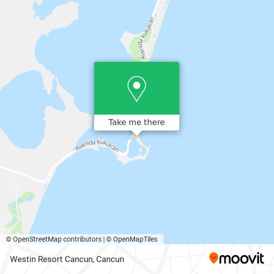 Mapa de Westin Resort Cancun
