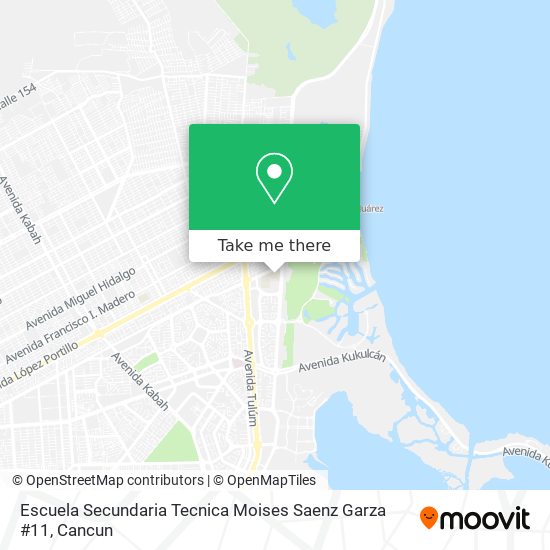 Escuela Secundaria Tecnica Moises Saenz Garza #11 map