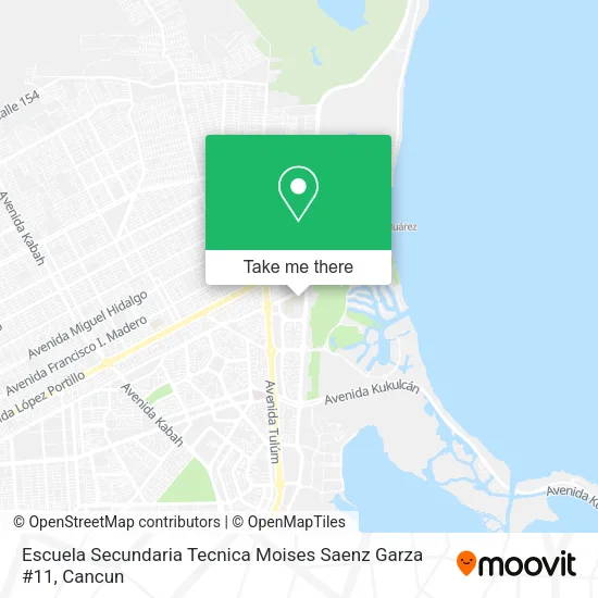 Escuela Secundaria Tecnica Moises Saenz Garza #11 map