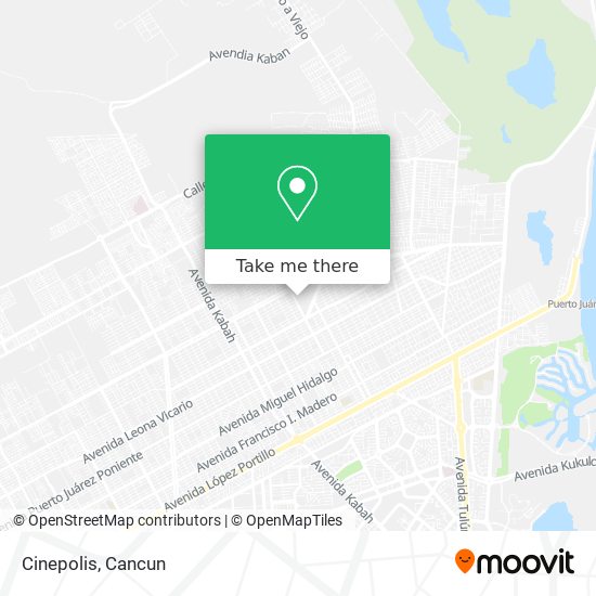 Cinepolis map