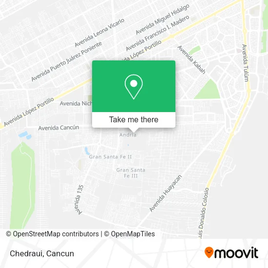 Chedraui map
