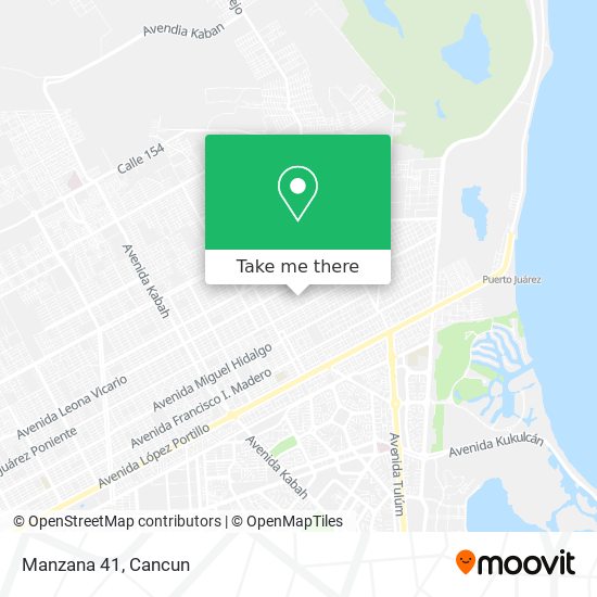 Mapa de Manzana 41