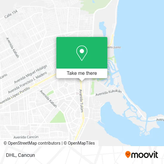 DHL map