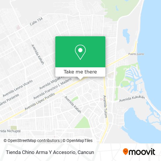Tienda Chino Arma Y Accesorio map