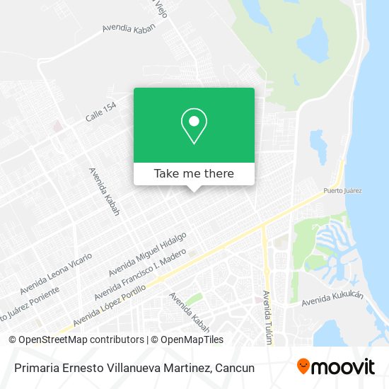 Mapa de Primaria Ernesto Villanueva Martinez