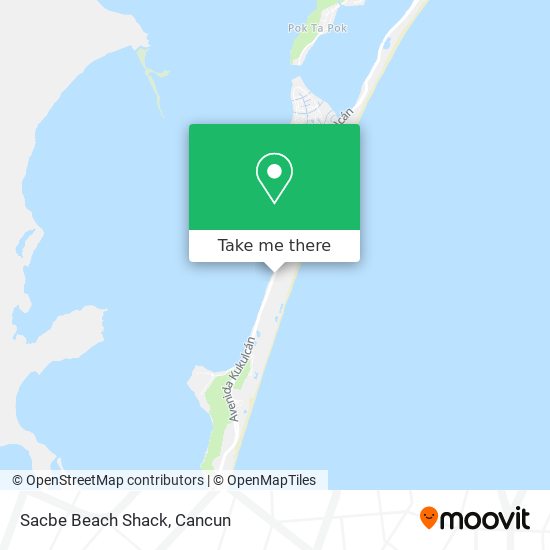 Mapa de Sacbe Beach Shack