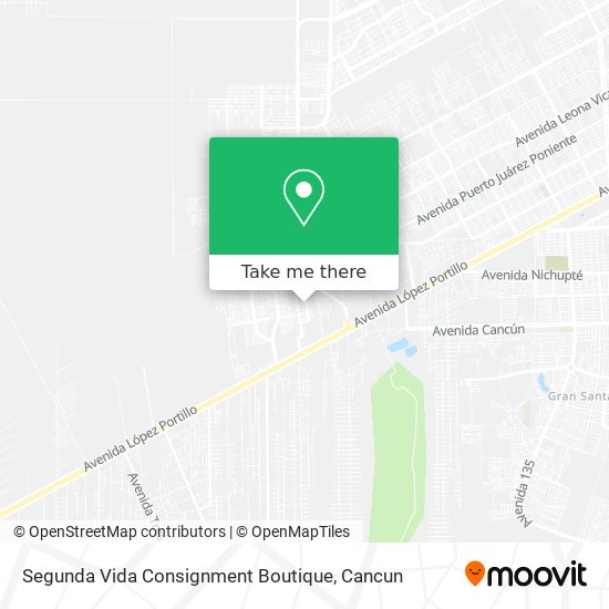 Segunda Vida Consignment Boutique map
