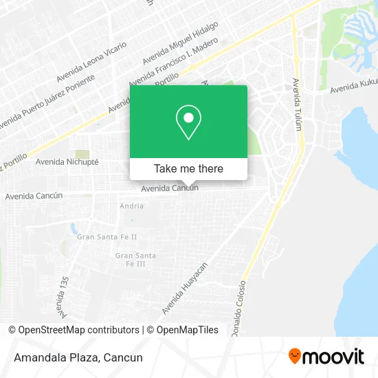 Amandala Plaza map