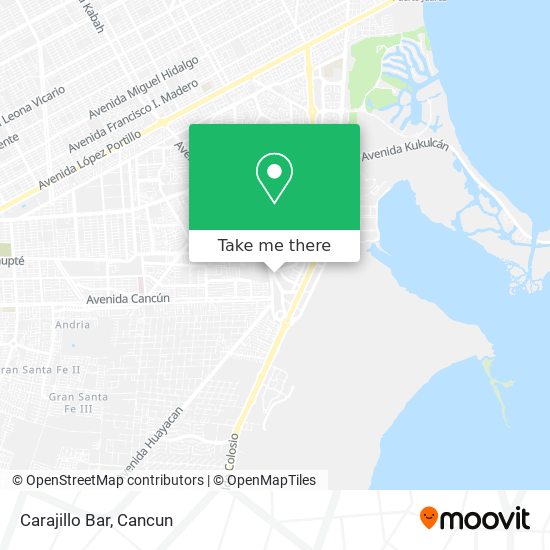Mapa de Carajillo Bar