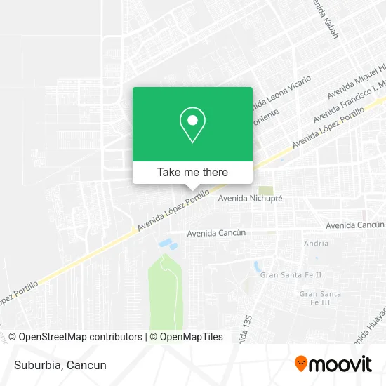 Mapa de Suburbia