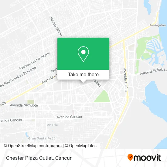 Chester Plaza Outlet map