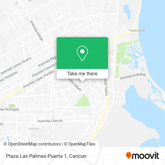 Plaza Las Palmas-Puerta 1 map