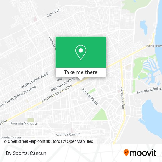 Dv Sports map