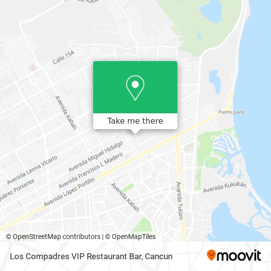 Los Compadres VIP Restaurant Bar map