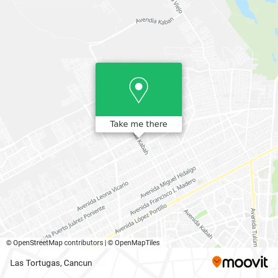 Las Tortugas map