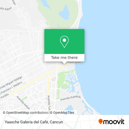 Mapa de Yaaxche Galería del Café